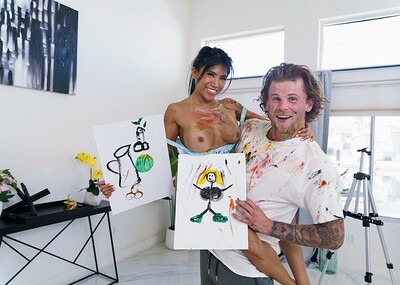 Ember Snow in My Busty Masterpiece from