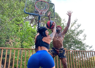 Monica Santhiago in Big Booty On The Court from