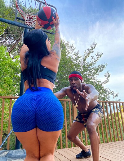 Monica Santhiago in Big Booty On The Court from