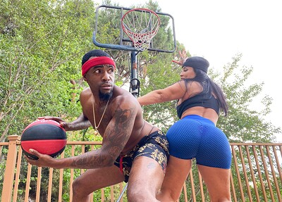 Monica Santhiago in Big Booty On The Court from