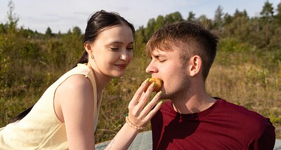Monika Akai in Slow Life, Slow Fuck With Monika And Alex from