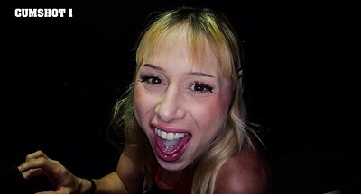 Hannah Quinn in Hannah Quinn's Second Gloryhole from
