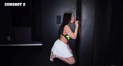 Lila Lust in Lila Lust's First Gloryhole from 