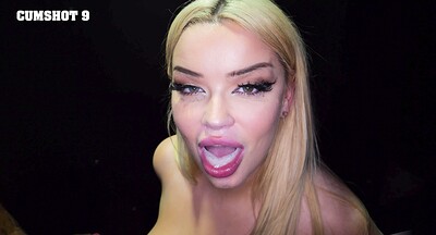 Luna Angel in Luna Angel's First Gloryhole from