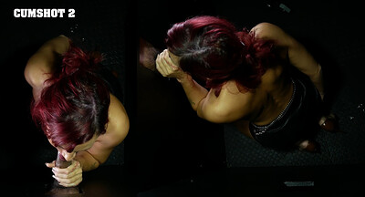 Kell Fire in Kell Fire First Gloryhole POV from 