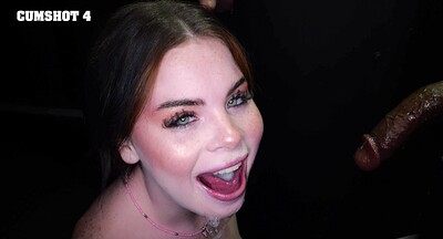 Lola Valentine in Lola Valentine's First Gloryhole from