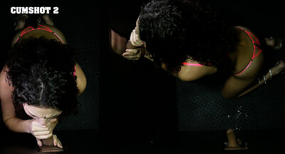 Satine Summers in Satine Summers Fourth Gloryhole POV from 