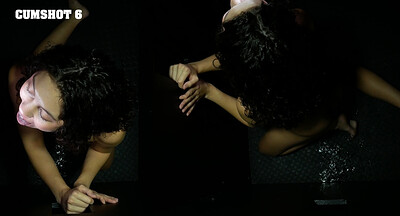 Satine Summers in Satine Summers Fourth Gloryhole POV from 