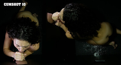 Satine Summers in Satine Summers Fourth Gloryhole POV from 