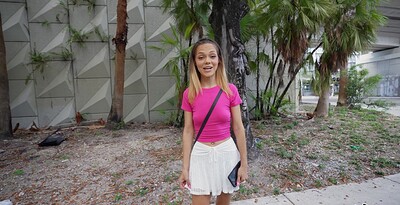 Melia Avelin in Baddie on Vacation Gets Fucked on The Bus from
