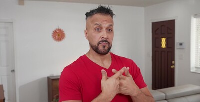 Roxie Sinner in Roxie Surprises Personal Trainer from 