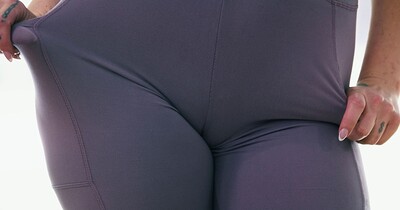 Adira Allure in Camel Toe-ing The Line from 