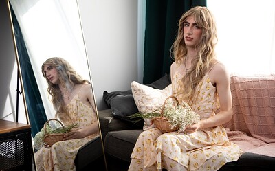 Seb Leblan and Jeremy Angel in Flower Femboy Gets Plucked By Horny Boyfriend from 
