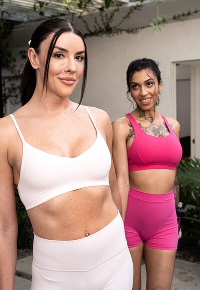Jane and Martina finally fucked passionately in the living room after weeks of flirty runs.