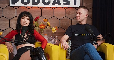 Yhivi and Lily Lou in The Brazzers Podcast: Episode 18 from 