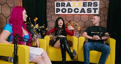 Yhivi and Lily Lou in The Brazzers Podcast: Episode 18 from 