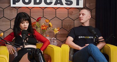 Yhivi and Lily Lou in The Brazzers Podcast: Episode 18 from 