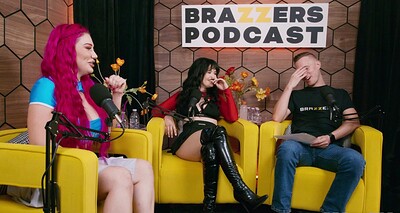 Yhivi and Lily Lou in The Brazzers Podcast: Episode 18 from 