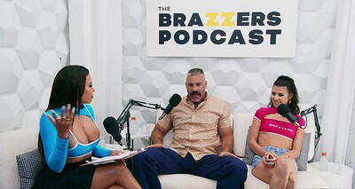 Luna Star and Kylie Rocket in The Brazzers Podcast: Episode 19 from 