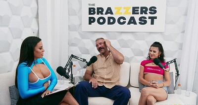 Luna Star and Kylie Rocket in The Brazzers Podcast: Episode 19 from 
