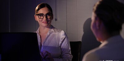 Amuse Adore and Karina King in What Happens in the Office III - part 2 from 