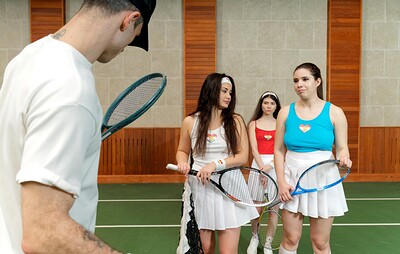 Amelia Ost and Luna Lynx in Wimbledon made me do it 2/3 from