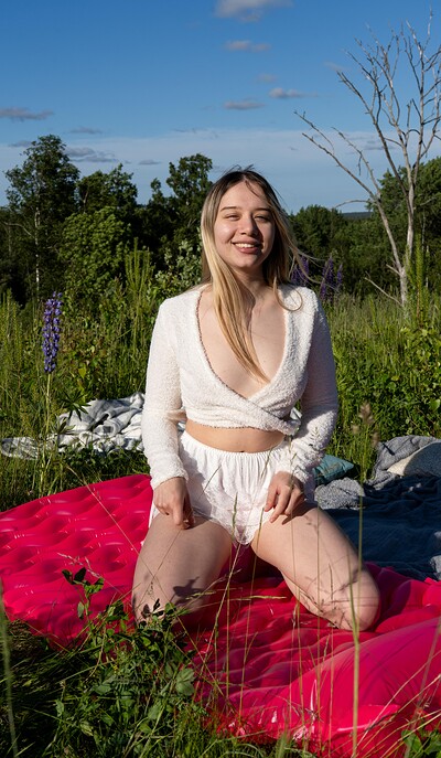 Elsa Winter in Elsa Winter on a hot summer's day from 